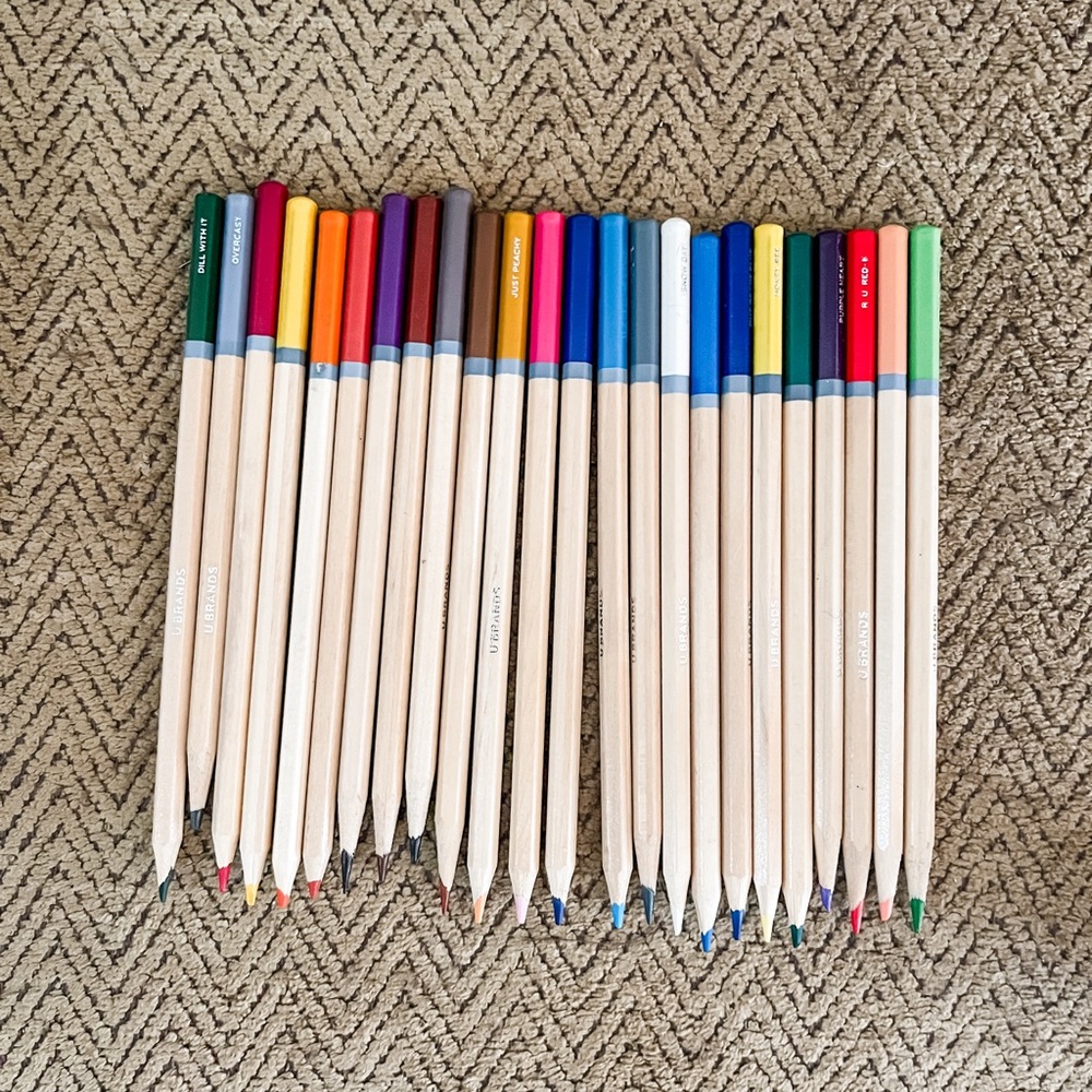 Colored pencils